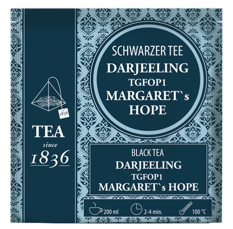 Schwarzer Tee Darjeeling Margaret´s Hope (15 Pyramidenbeutel)